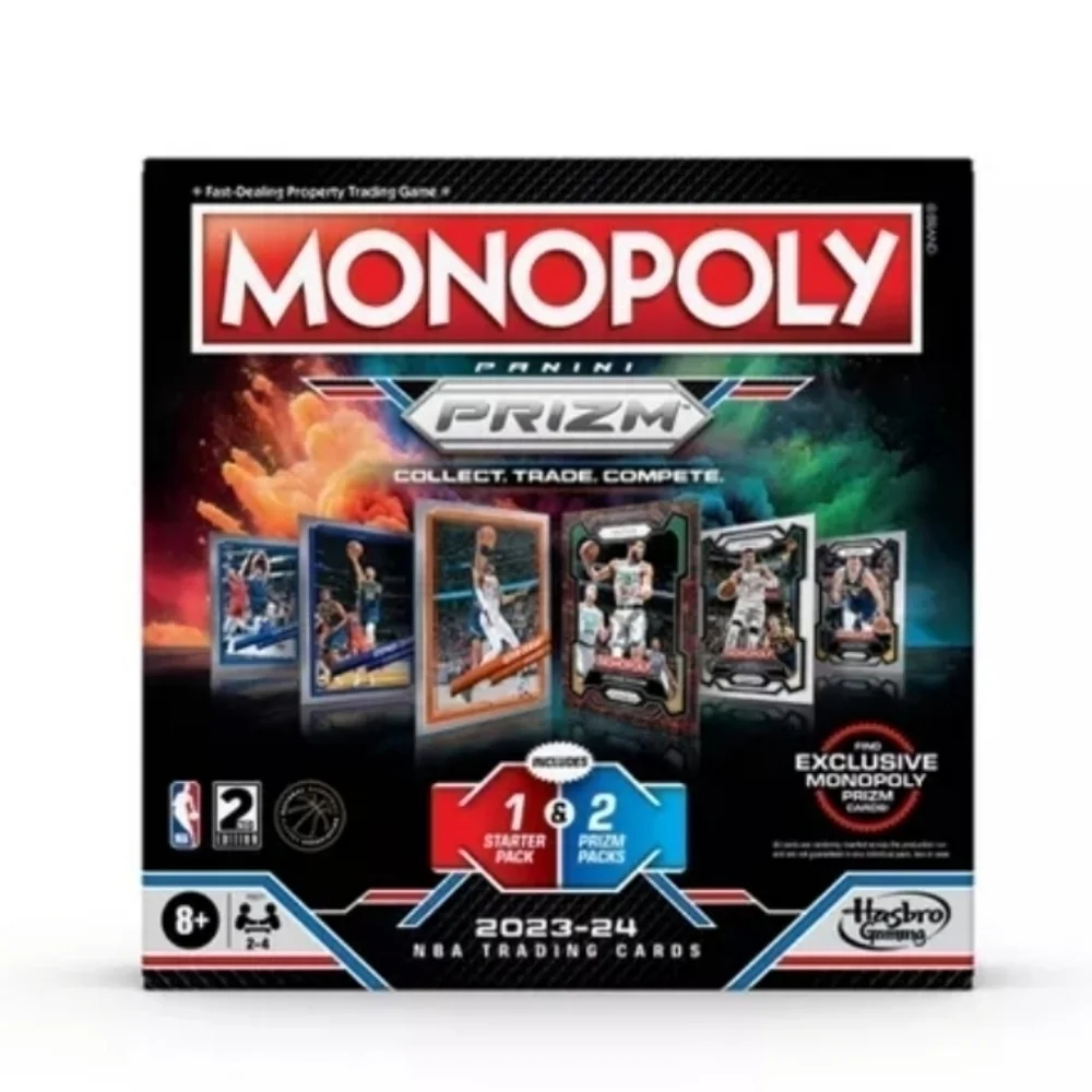 2023-24 Panini Prizm Monopoly NBA 2nd Edition Board Game/NEW!!